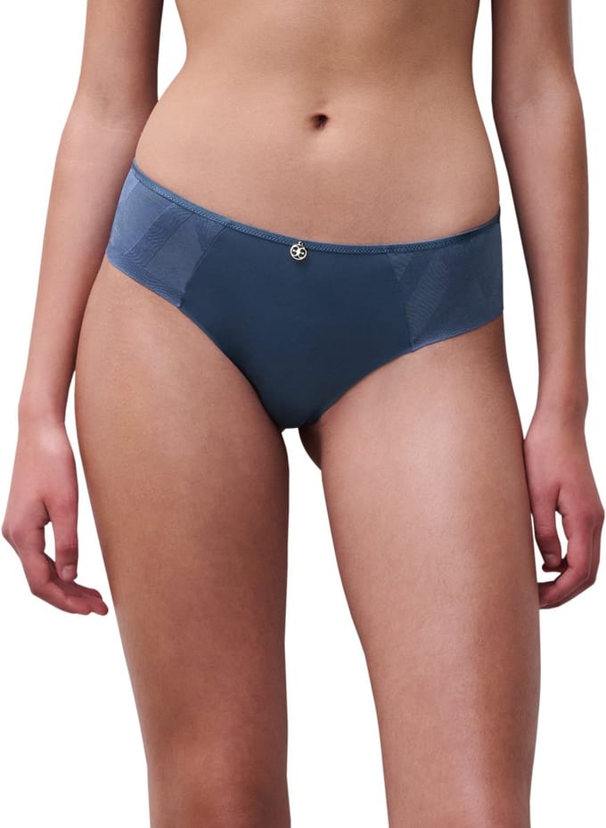 Chantelle - Glaze Shorty Blue Jeans - maat 38 - Blauw