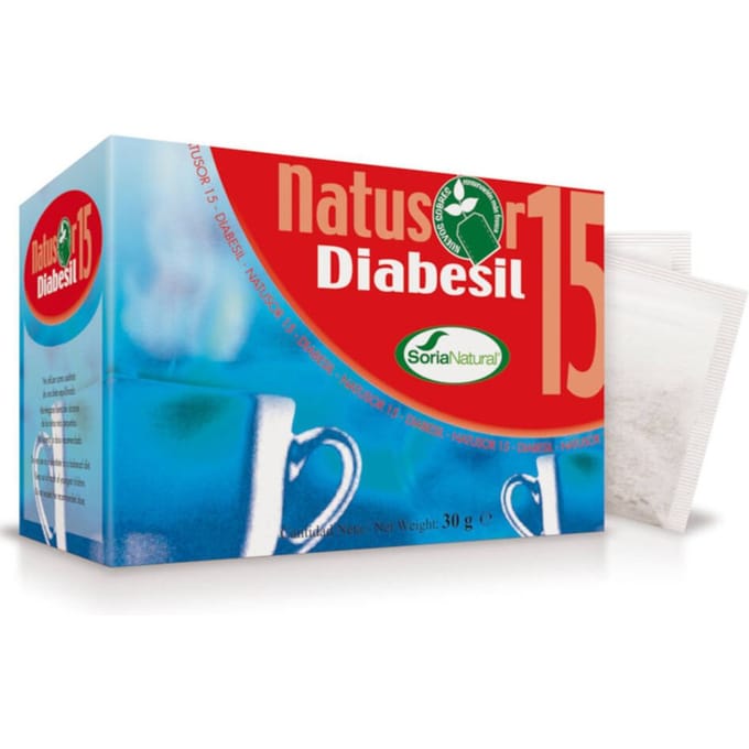 Soria Natural Natusor 15 Diabesil Tea 20 Filterzakje