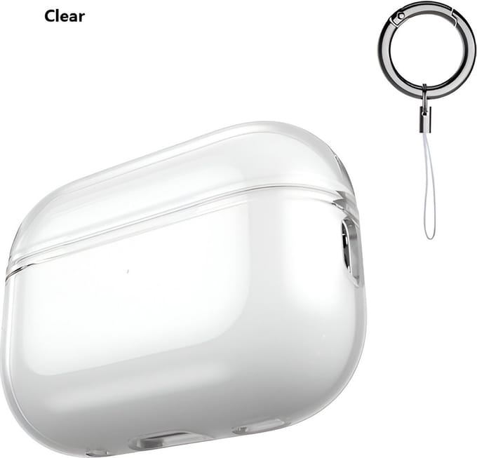 AirPods Pro (2e generatie) TPU Hoesje - Transparant