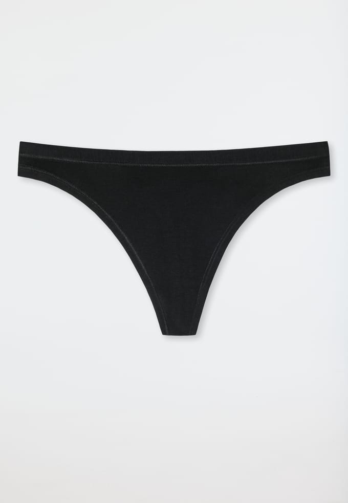 SCHIESSER Personal Fit (1-pack) - dames string zwart