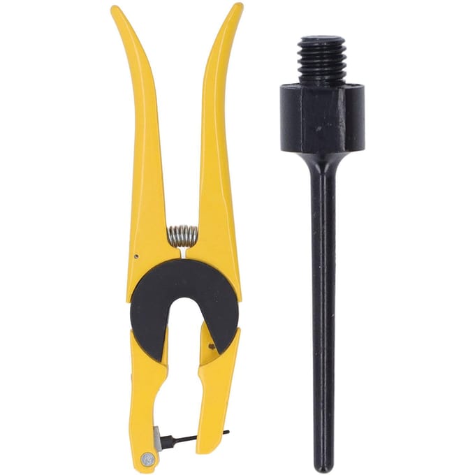 Koe Oormerk Tang Eén Stuk Geïntegreerd Stier Oor Gemerkt Tang Vee Dier Klem yellow