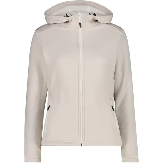 Dames fleece met capuchon CMP