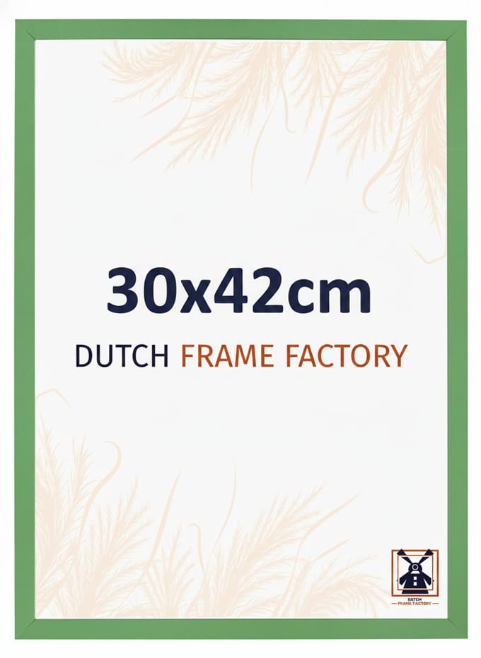 Fotolijst 30x42 cm - MDF - Groen - Benno