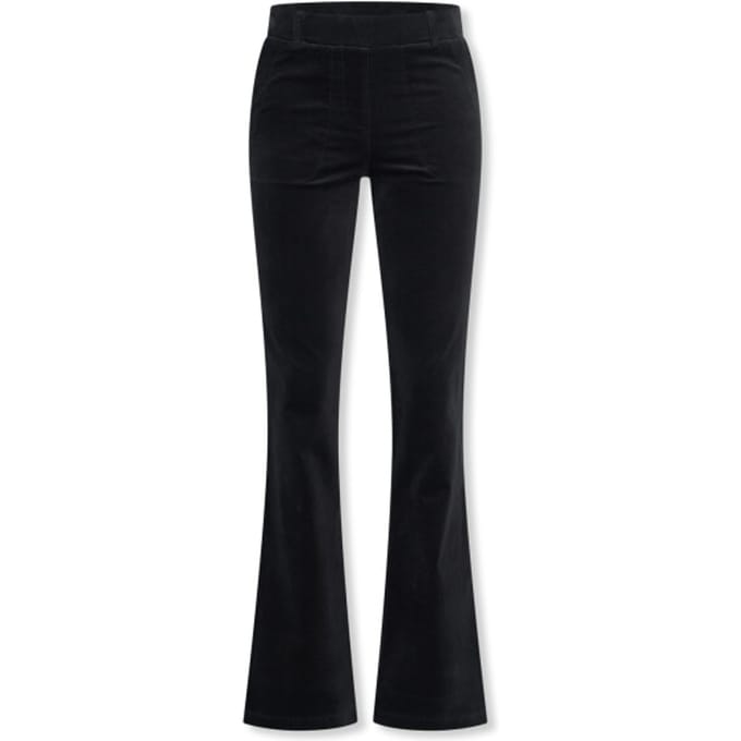 Helena Hart 7559 broek flair velvet black