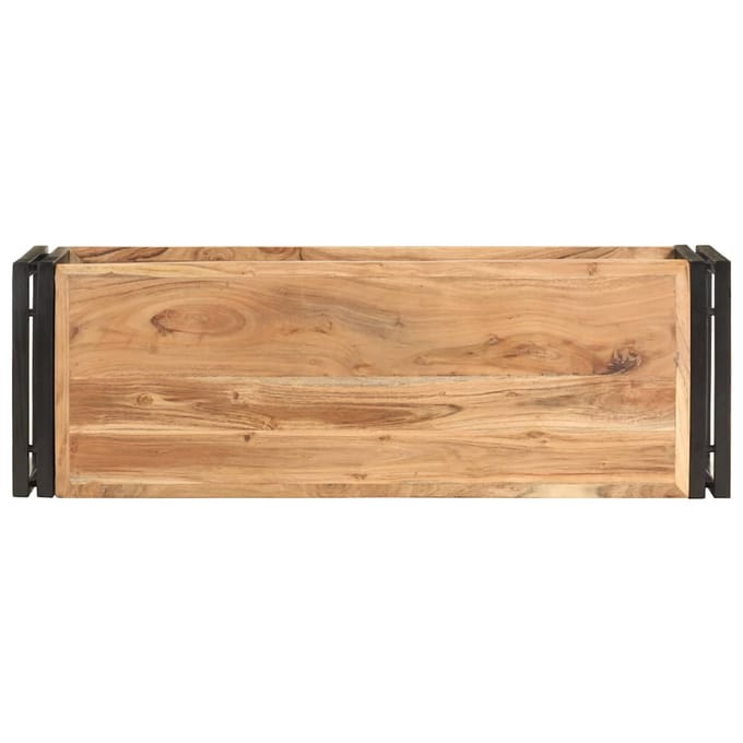 vidaXL - Tv-meubel - 90x30x40 - cm - massief - acaciahout