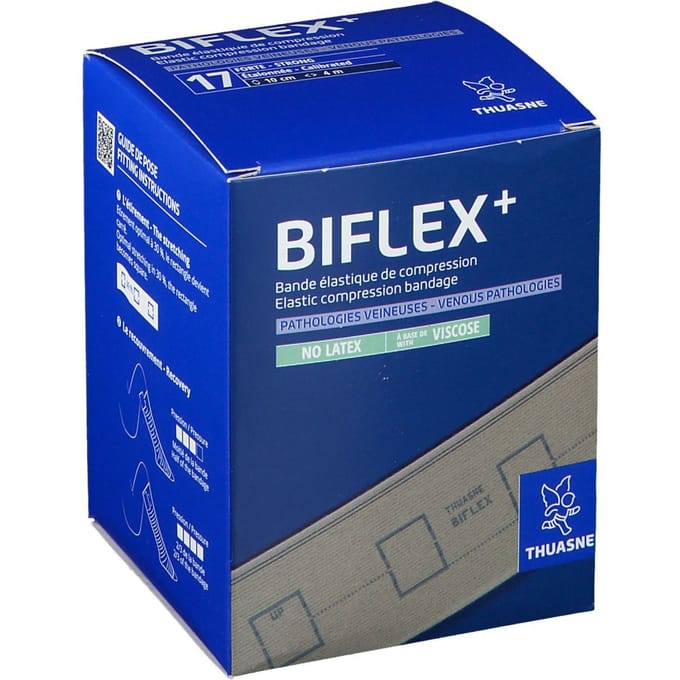 Thuasne Nr17+ Biflex Forte Beige 10cm X 4m 1 Verband