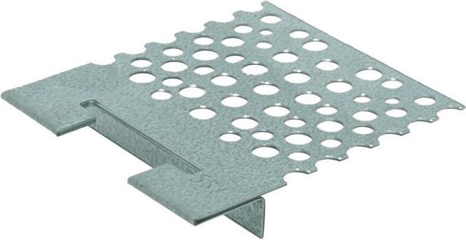 GB RB Lijmplaat sendzimir verzinkt 117 x 126mm 10110 (Prijs per stuk)