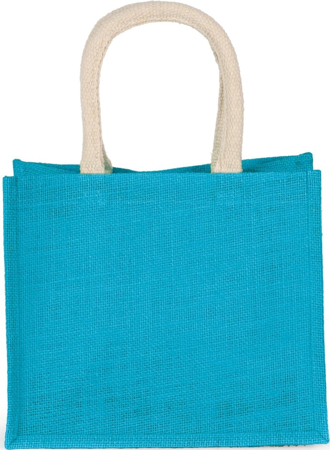 Tas Heren One Size Kimood Turquoise 100% Jute