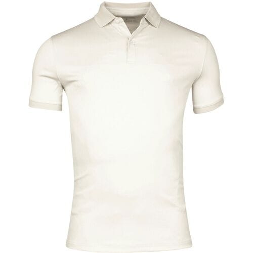 Thomas Maine Polo Soft Liquid Cotton Solid Color Beige / male
