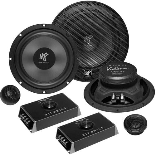 Hifonics VX-6.2C 2-weg inbouwluidsprekerset 200 W Inhoud: 1 set(s)