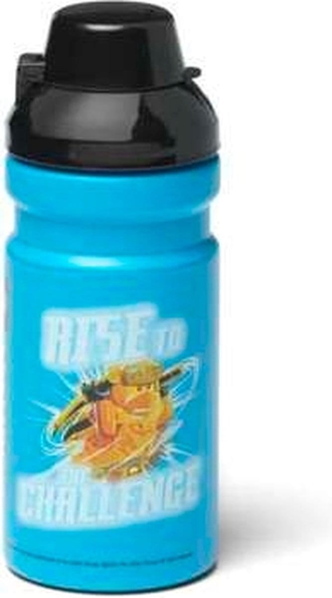 Drinkfles Ninjago, 0.39 L, Blauw, Zwart - LEGO