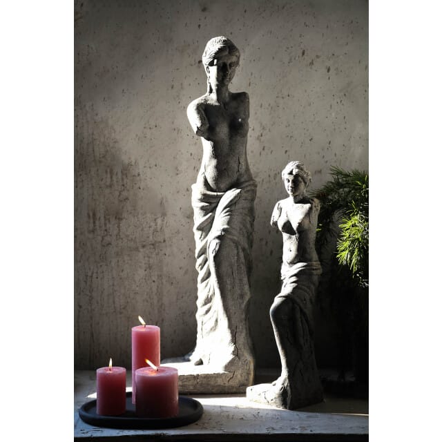 PTMD - Beeld Olivette - Zwart - 16x15x60cm