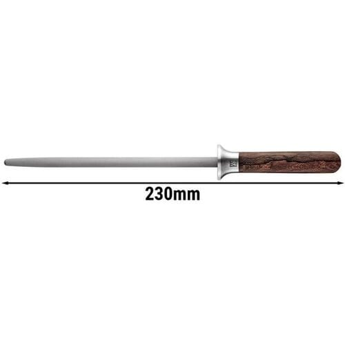 ZWILLING Aanzetstaal - 230mm - Hardmetaal - Bruin