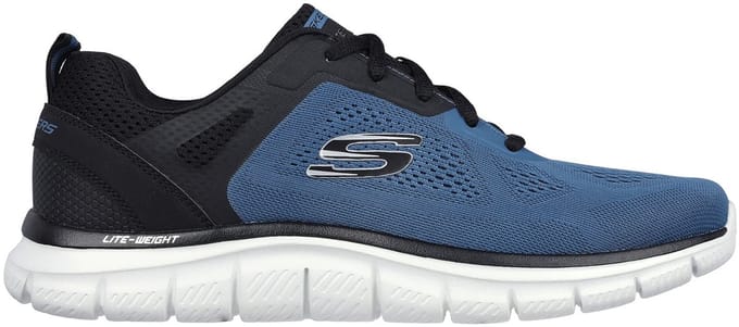 Skechers Sport Heren TRACK BROADER Sneakers Heren 232698 BLBK
