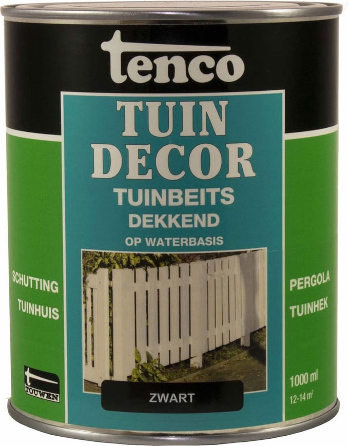 Tenco Buitenbeits Tuindecor - Zwart - Zijdeglans