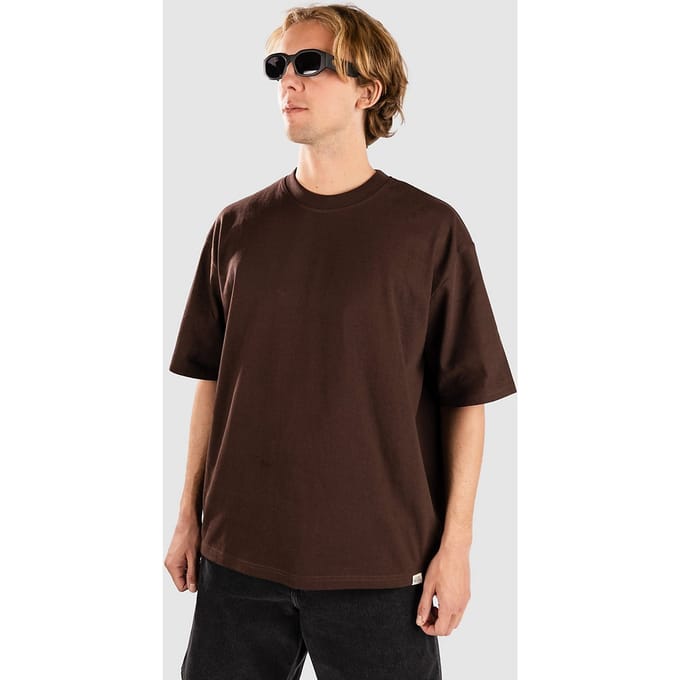 Redefined Rebel RRJohn Heavyweight Oversized Fit T-Shirt bruin