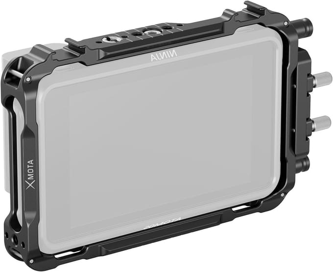 Monitor Cage voor Atomos Ninja V/V Plus - Bescherming, Stabiliteit en Functionaliteit voor Videoproductie