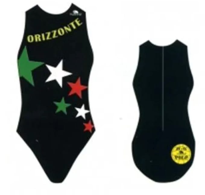 Turbo Orizzonte Zwemkleding Zwart 5XL Vrouw
