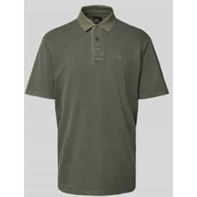 Poloshirt met korte knoopsluiting