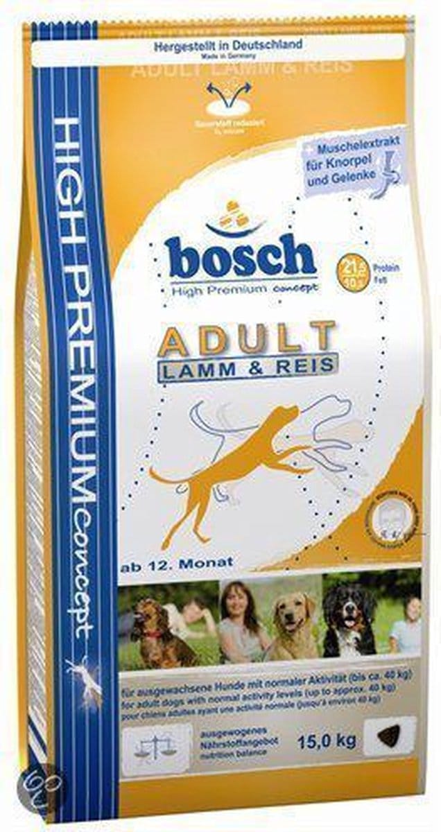 Bosch Adult Hondenvoer - Lam/rijst