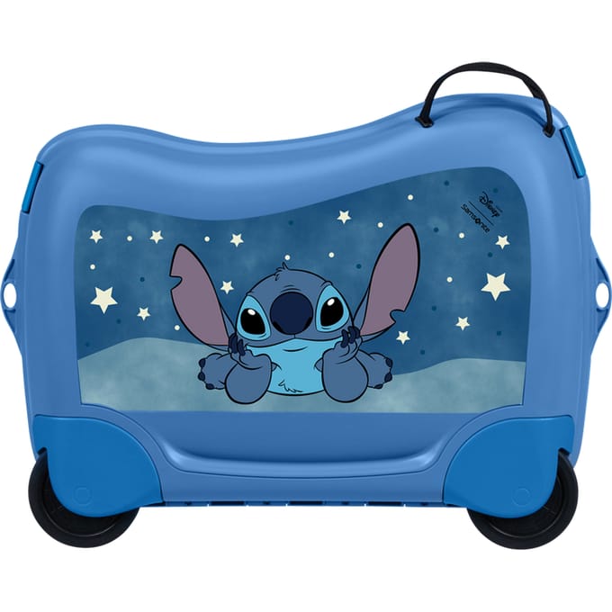 Samsonite Kinderkoffer - Dream2Go Disney Ride - on Suitcase Disney Stitch Lichtblauw 52cm
