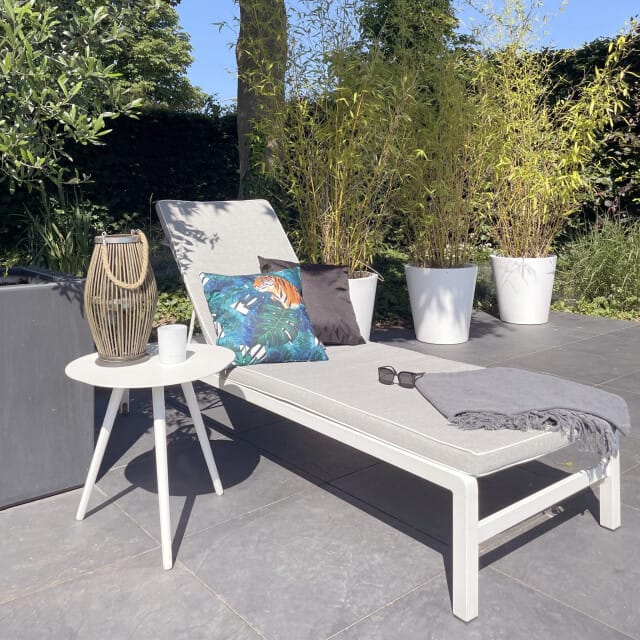 Green Leopard Kussenhoes | Outdoor / Buiten | Katoen / Polyester | 45 x 45 cm