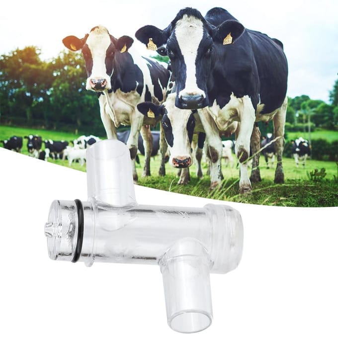 HL MP47A Plastic Melkmonsterfles Container Bemoningsapparaat Afleider voor Melkmachine Boerderijbenodigdheden