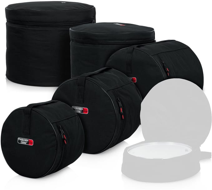 Gator Cases GP-STANDARD-100 5-delige drumhoezenset, 22-12-13-16-14 inch
