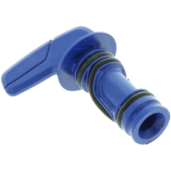 Husqvarna waterkraan blauw los