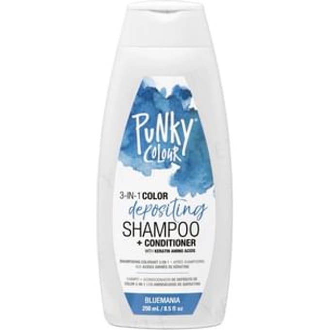 Punky Colour - 3-in-1 Color Depositing Shampoo + Conditioner Blumania 250ml