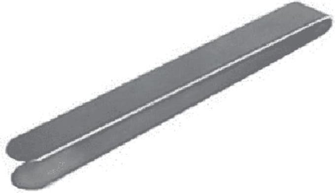Yogi & Yogini naturals Tang roestvrijstaal (7,5 cm)