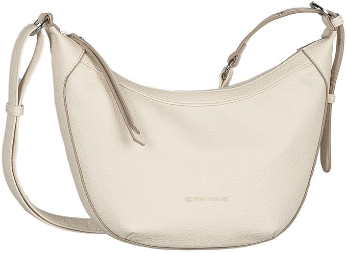 TOM TAILOR schoudertas Lina Crossbody Bag Creme White crème
