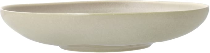Villa Collection Shoku Saladekom Dia 28 x 6 cm Soft Beige