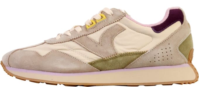 Lage leren sneakers Root Washed