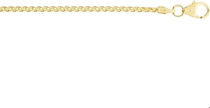 TFT Collier Geelgoud Vossestaart 1,7 mm 45 cm