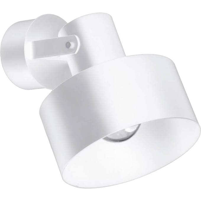 Viokef Wandspot Norton van staal, wit