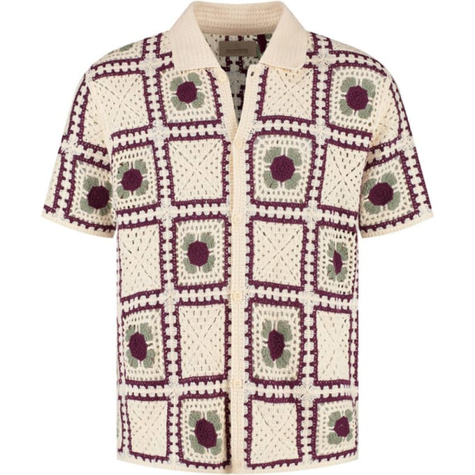 dstrezzed - 421162 - Shane Crochet Shirt