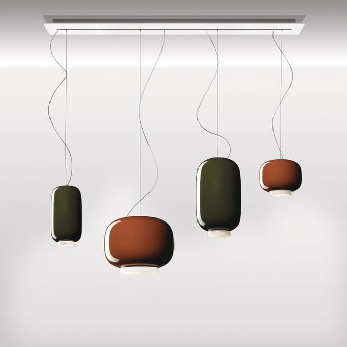 Foscarini - Chouchin LED Hanglamp - grijs - dimbaar - 4 - 6 Wochen