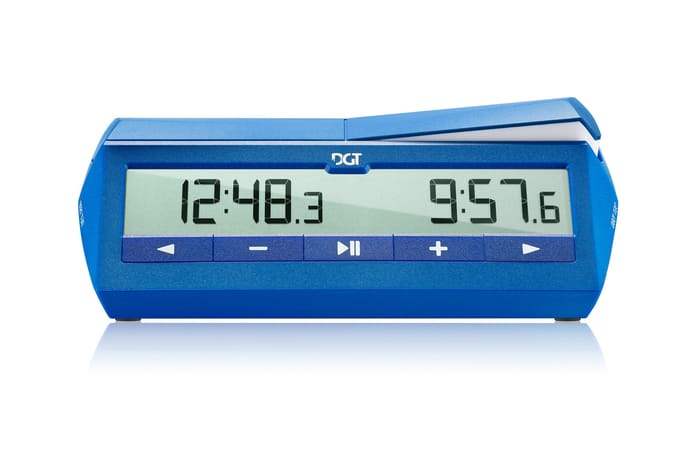 DGT 1500 digitale schaakklok blauw