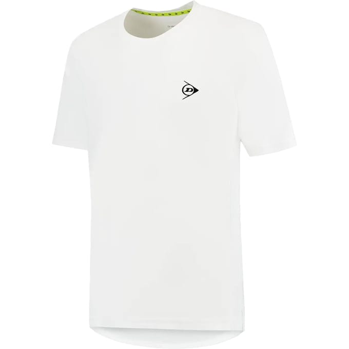 Dunlop Club Crew T-shirt Heren-Wit