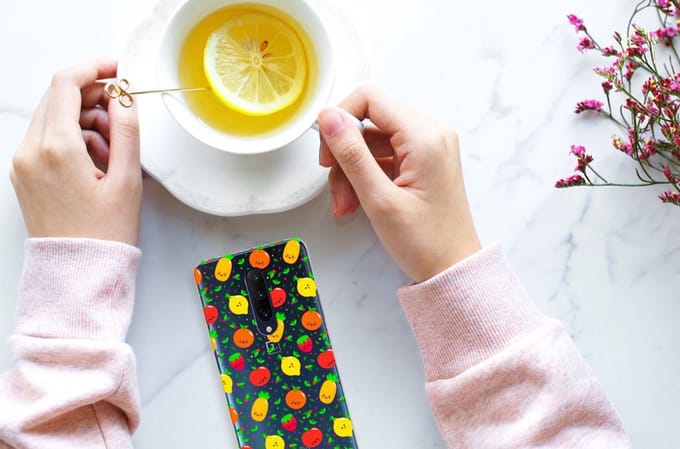 OnePlus 7 Pro Siliconen Case Fruits
