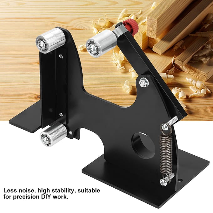 Ensemble Adaptateur de Bande Abrasive Transforme Meuleuse d'Angle Électrique en Ponceuse à Bande
