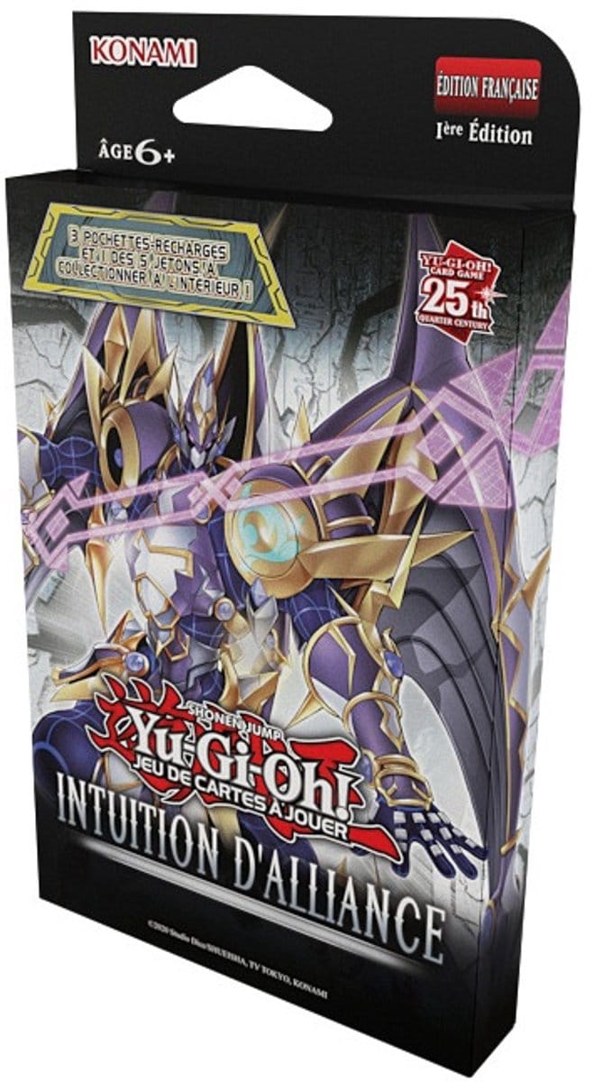 Yu-Gi-Oh! JCC - Pack de 3 Boosters Intuition d'Alliance (Blister cartonné) - FR
