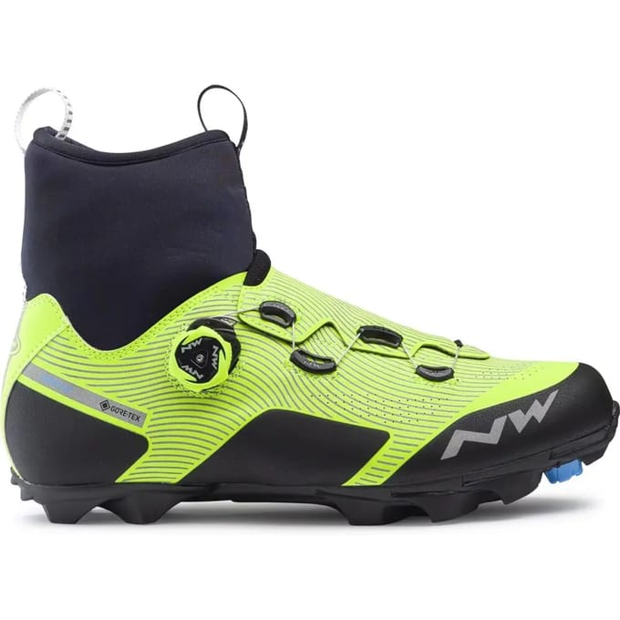 Northwave Fietsschoenen - Maat 42 - Mannen - Neongeel/zwart
