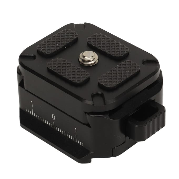 Snelkoppelingsplaat voor DJI Ronin RS2 RS3 Aluminiumlegering Snelkoppelingssysteem Camera-montage black