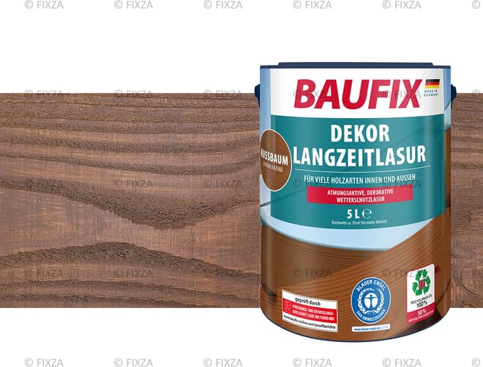 BAUFIX Deco Houtbeits notenbruin 5 Liter