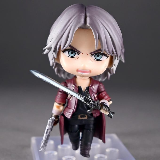 10cm Game Devil May Cry Karakters Dante Schattig Actiefiguur Model Speelgoed with box