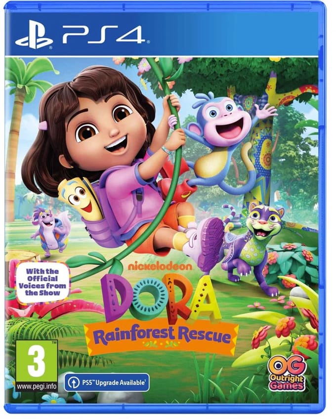Dora: Rainforest Rescue - Sony PlayStation 4 - Action/Adventure