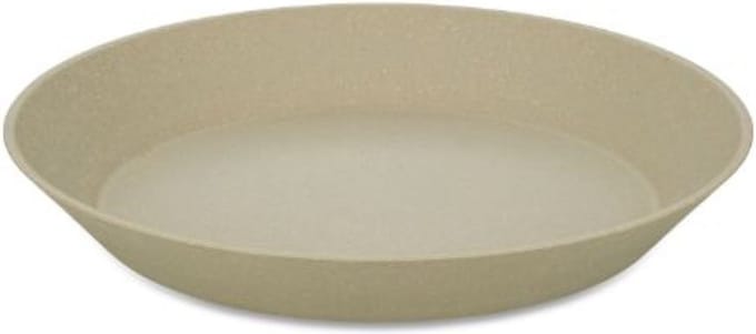 Diep Bord, 24 cm, Set van 4, Organic, Zand Beige - Koziol | Connect Plate