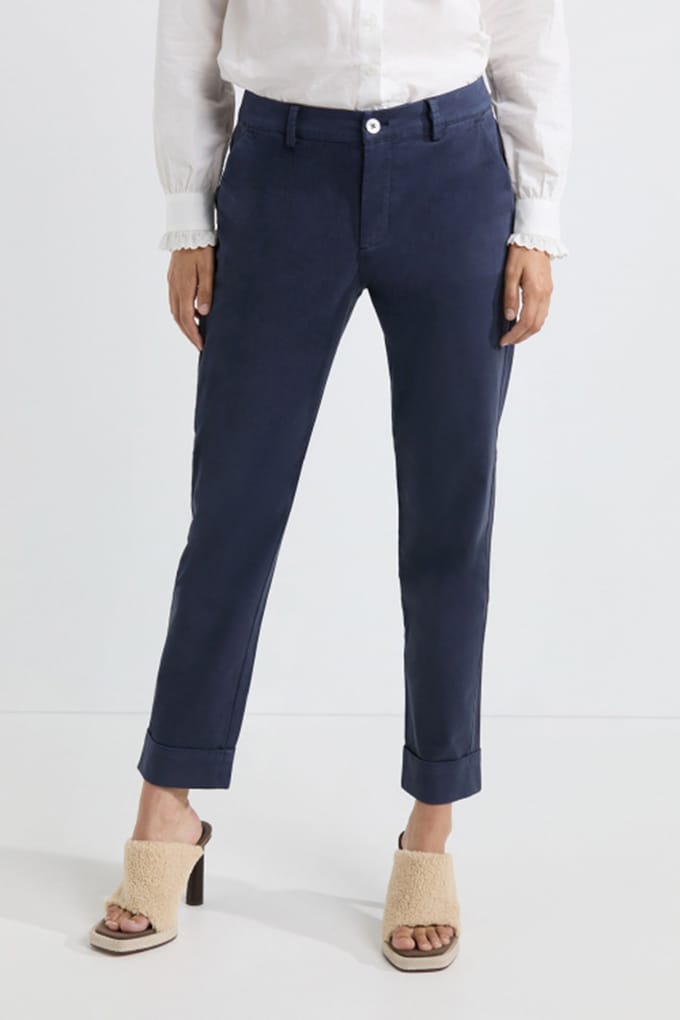Josephine & Co Les Pants Navy Maat: 36 | Pantalons Outlet | Dames | Blauw